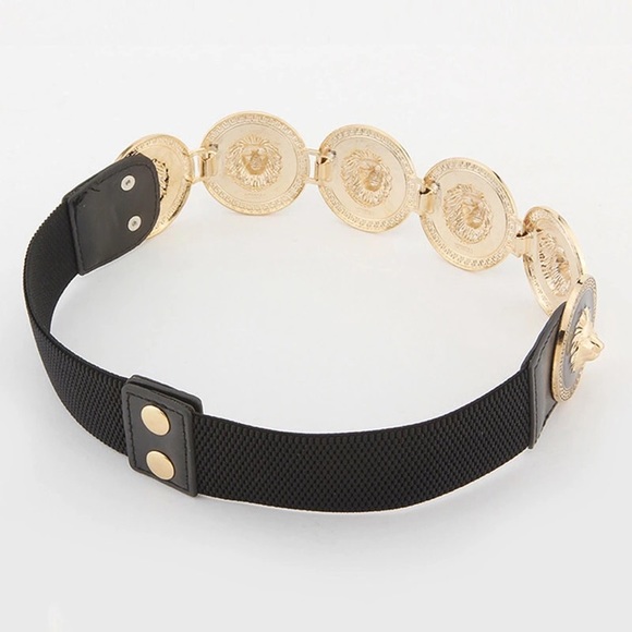 Lion Head Stretch Belt - Picture 3 of 4